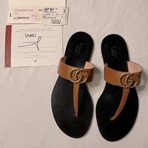 Brown Gucci Sandals✨